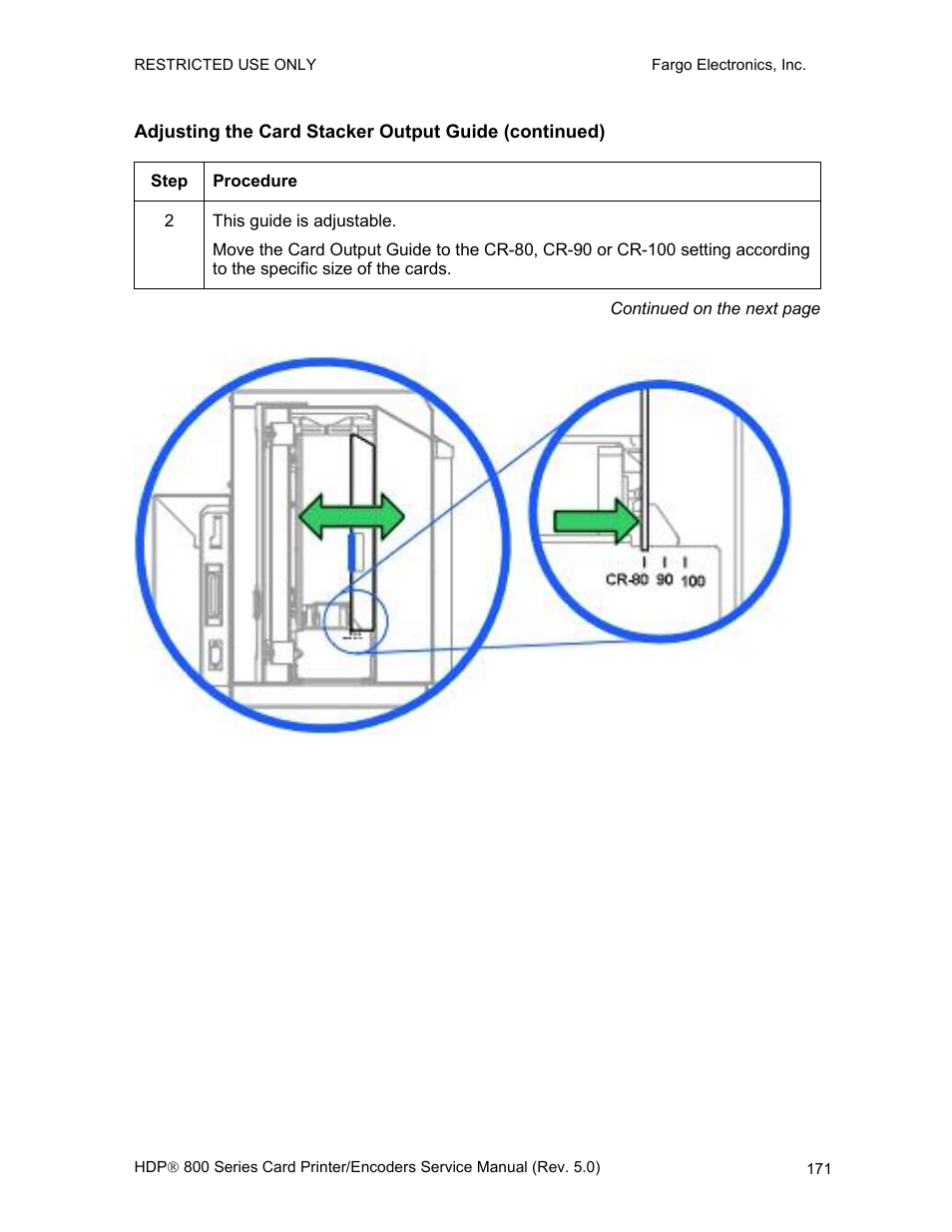 FARGO electronic HDP820 User Manual | Page 185 / 370