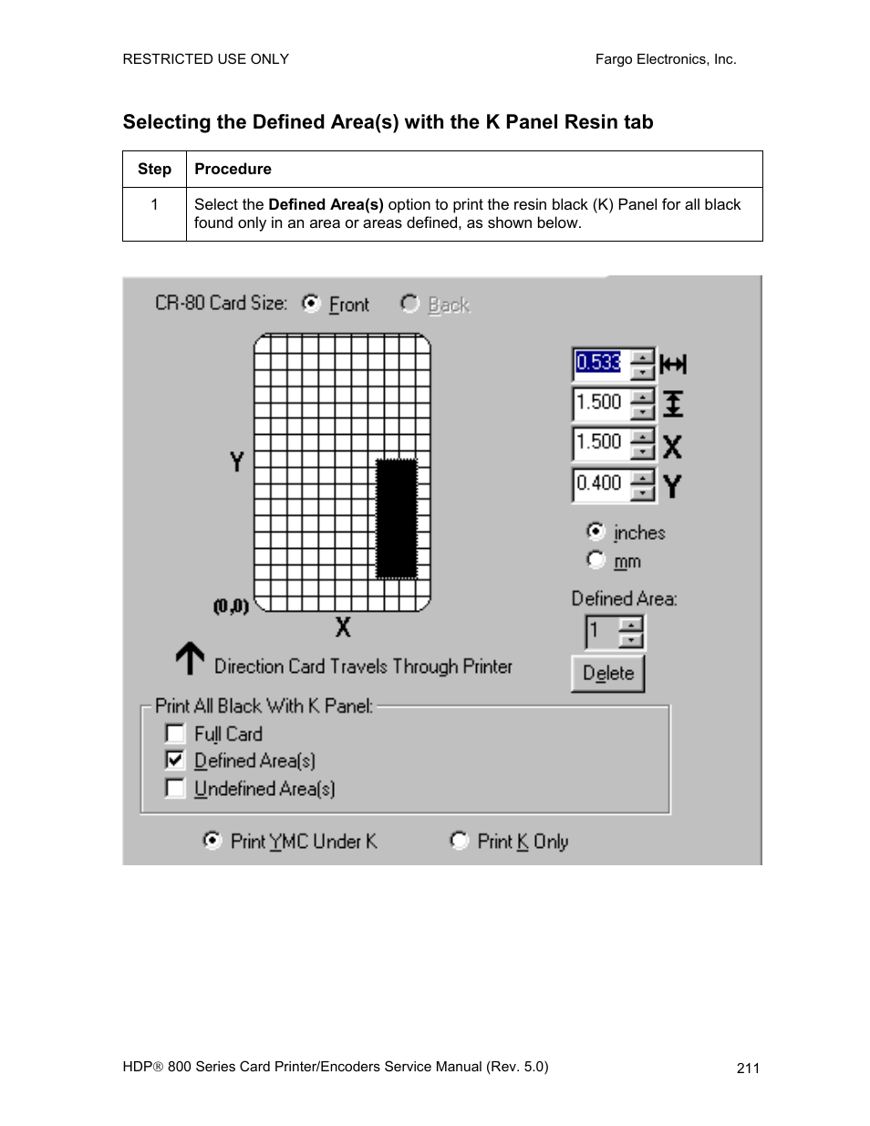 FARGO electronic HDP820 User Manual | Page 225 / 370