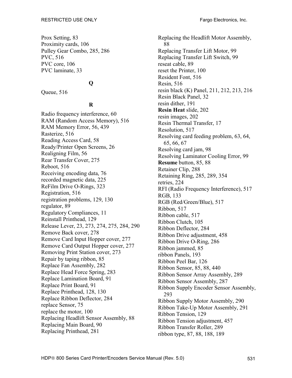 FARGO electronic HDP820 User Manual | Page 366 / 370