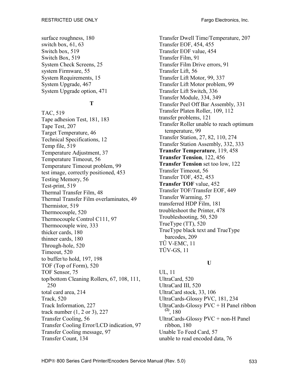 FARGO electronic HDP820 User Manual | Page 368 / 370