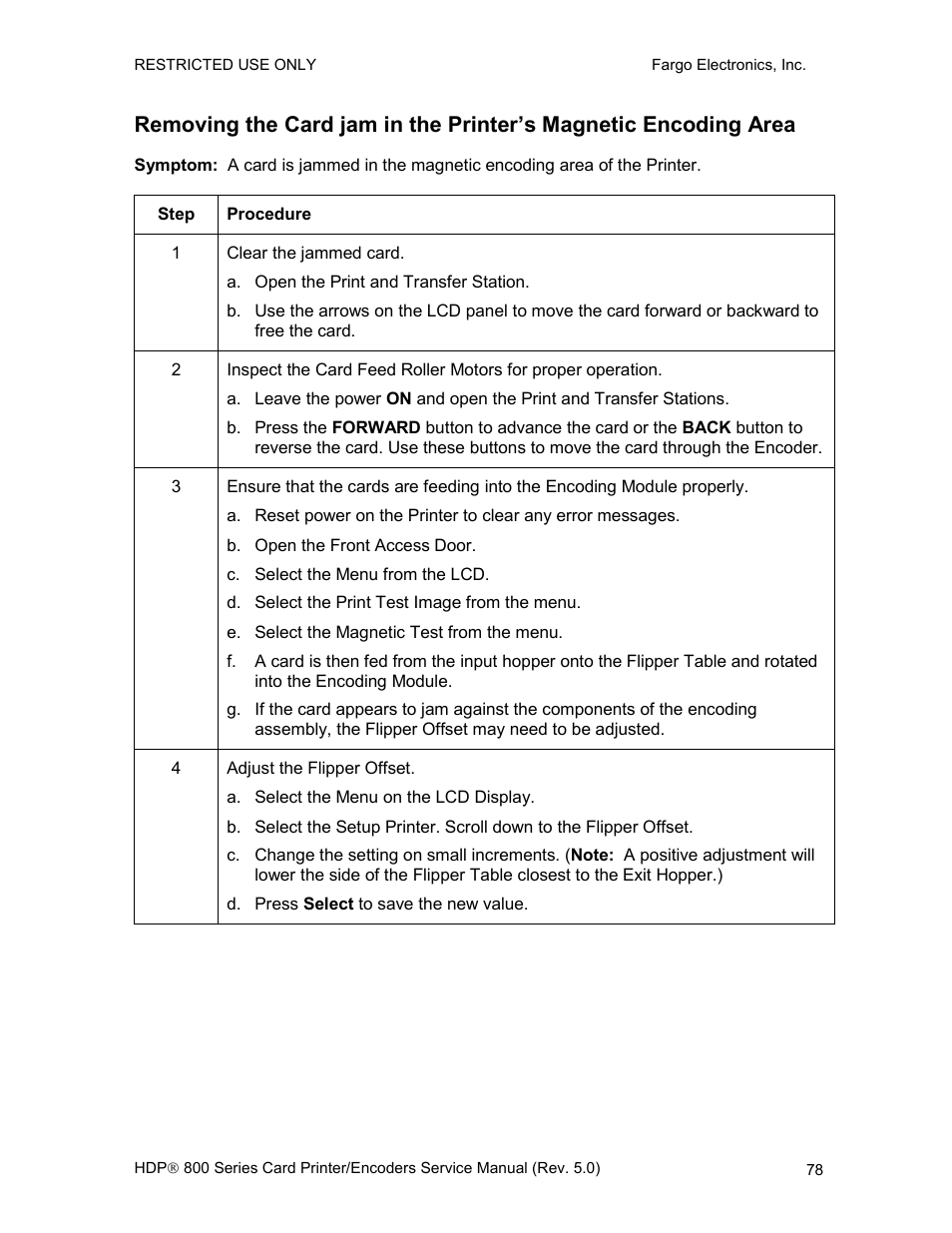 FARGO electronic HDP820 User Manual | Page 92 / 370