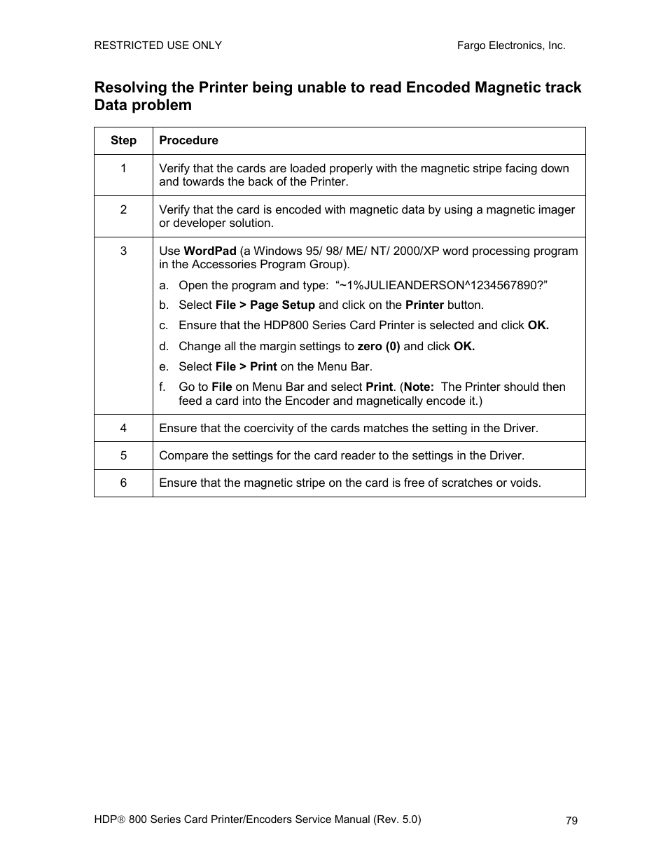 FARGO electronic HDP820 User Manual | Page 93 / 370