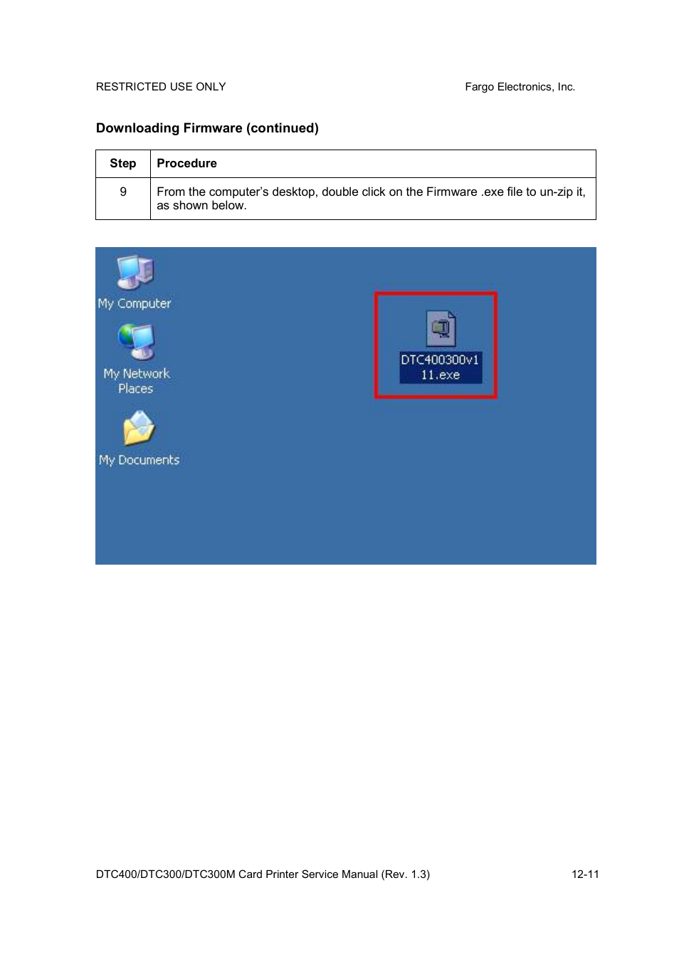 FARGO electronic DTC300 User Manual | Page 409 / 446