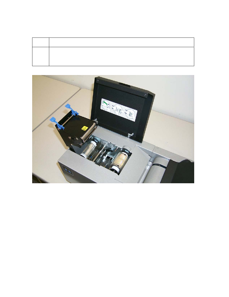 Opening the card lamination module, Opening the card lamination module -3 | FARGO electronic HDP600-LC CR100 User Manual | Page 264 / 432