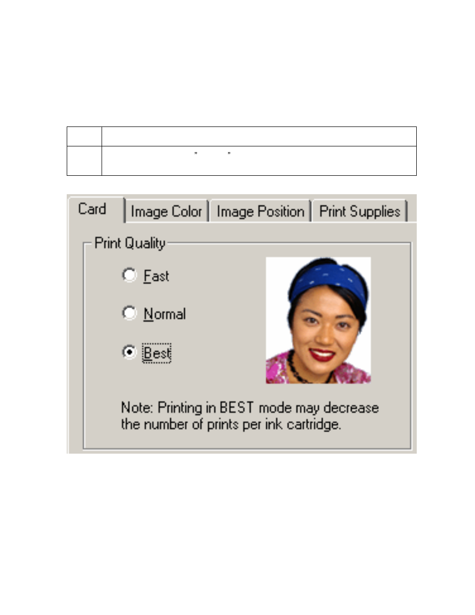 Using the default card size -39, Using the default card size | FARGO electronic L000286 User Manual | Page 138 / 215