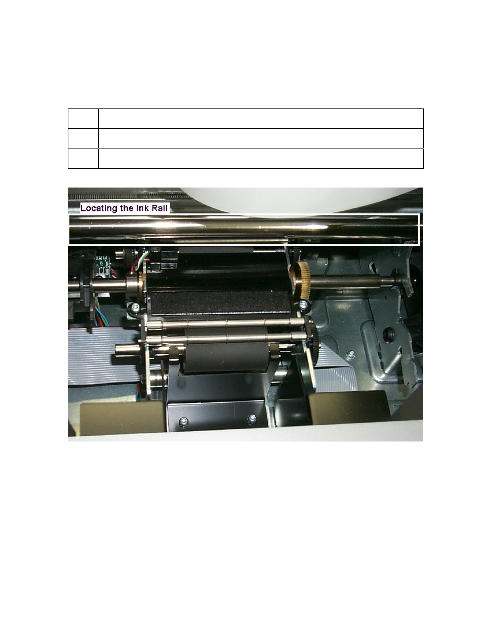 Cleaning the ink carriage rod -13, Cleaning the ink carriage rod | FARGO electronic L000286 User Manual | Page 186 / 215