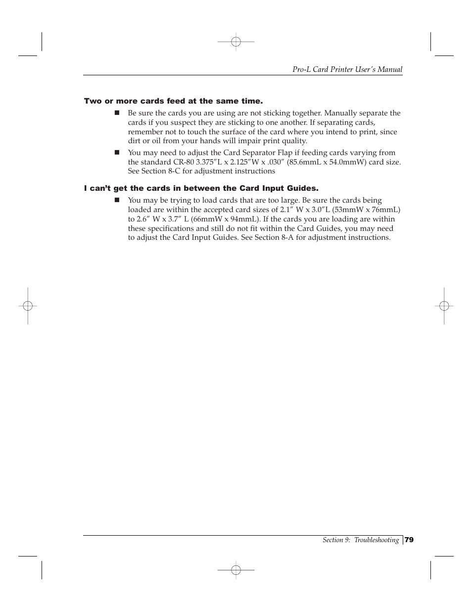 FARGO electronic Pro-L User Manual | Page 84 / 98