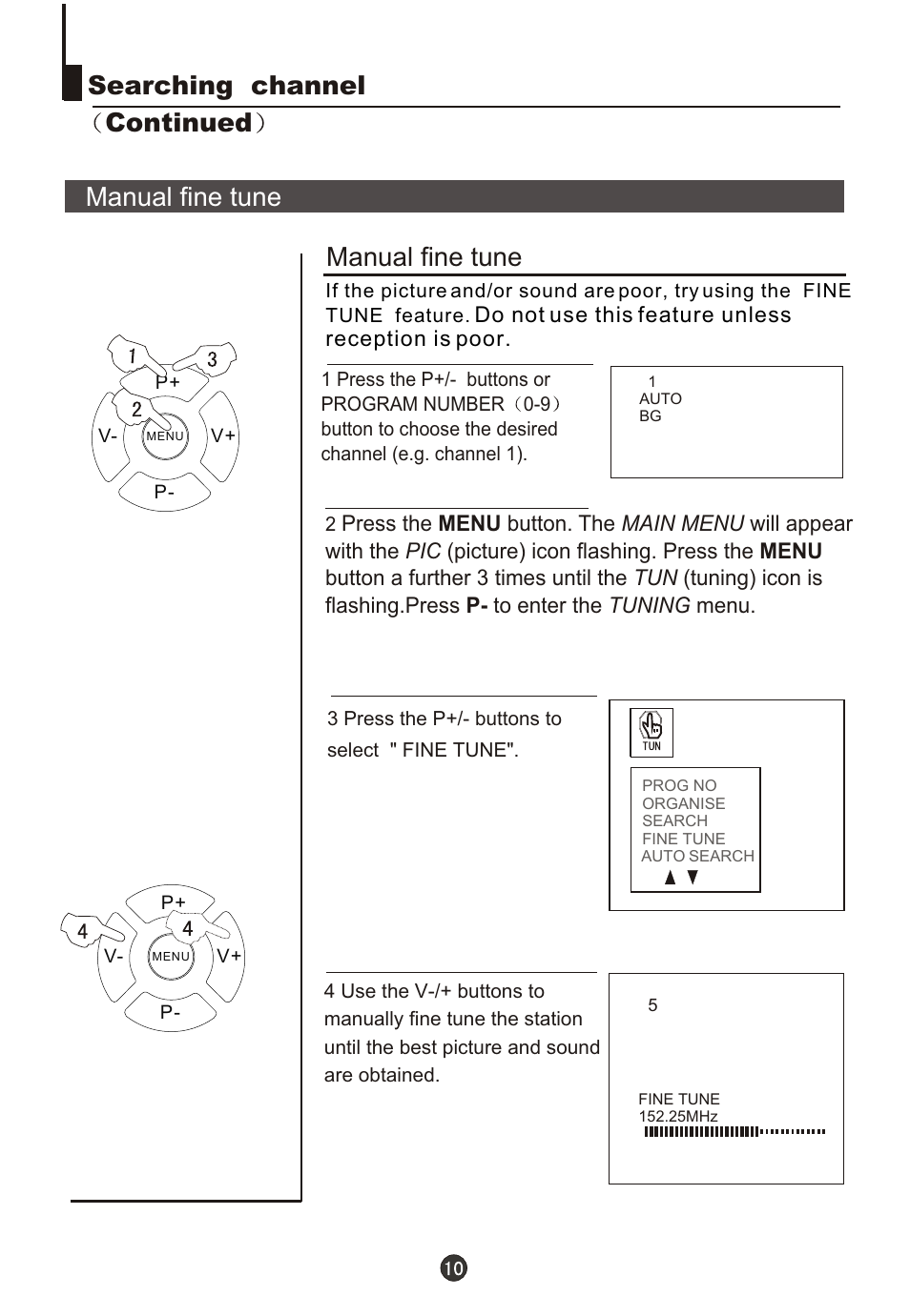 Т³гж 12 | Fujita Cameras CGTV510651 User Manual | Page 12 / 36