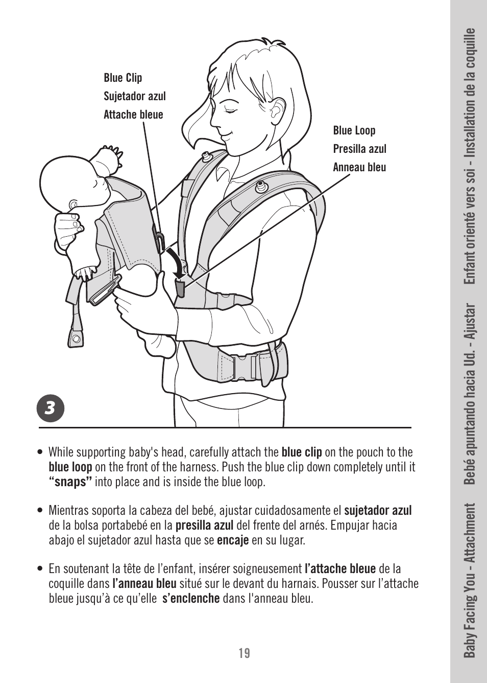Fisher-Price FALL HAZARD M1351 User Manual | Page 19 / 40