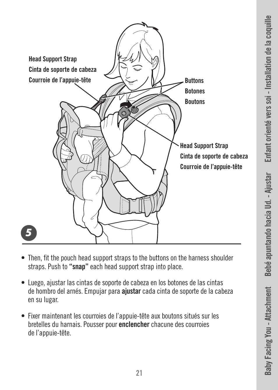 Fisher-Price FALL HAZARD M1351 User Manual | Page 21 / 40