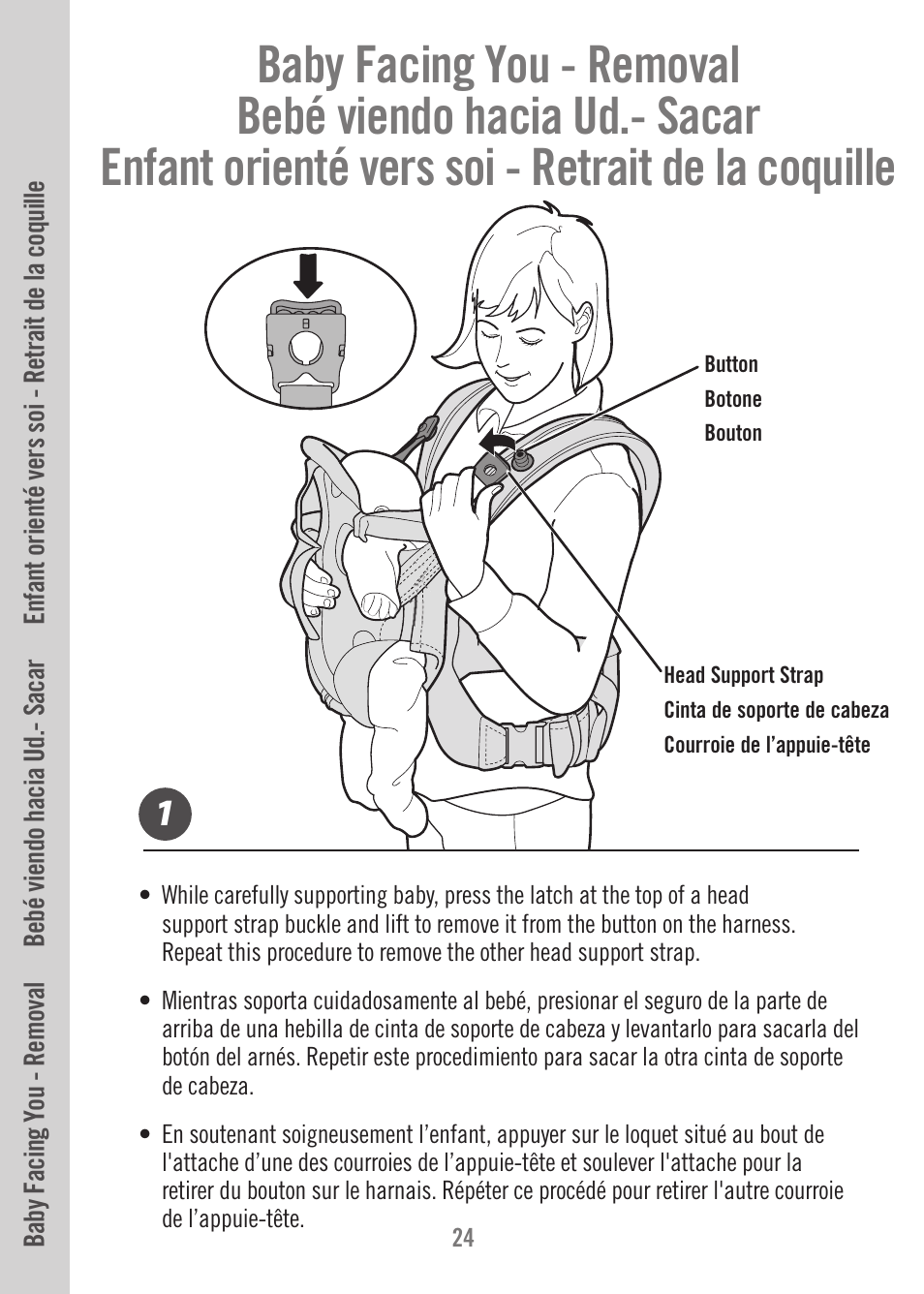 Fisher-Price FALL HAZARD M1351 User Manual | Page 24 / 40