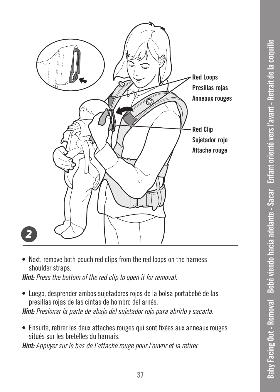 Fisher-Price FALL HAZARD M1351 User Manual | Page 37 / 40