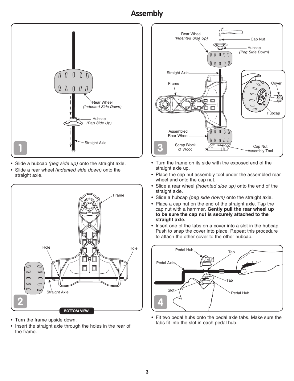 Assembly | Fisher-Price DC*SUPER FRIENDS M6784 User Manual | Page 3 / 8