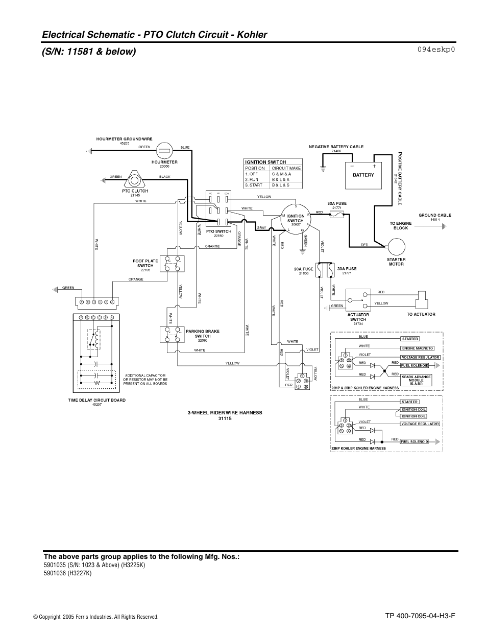 Ferris Industries 5900227 User Manual | Page 59 / 66