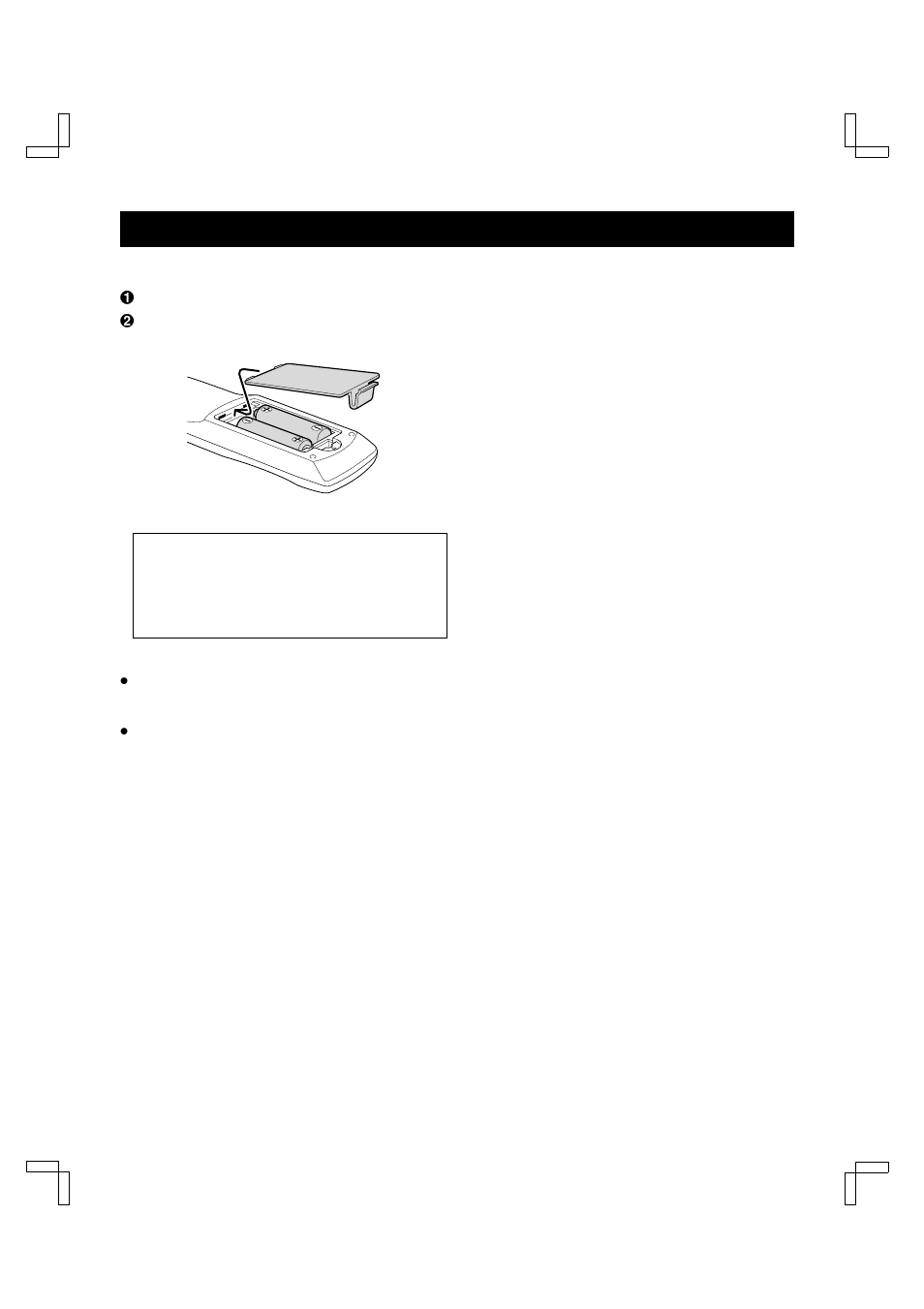 Remote control battery installation and operation | Fisher FVH-E420 User Manual | Page 9 / 38