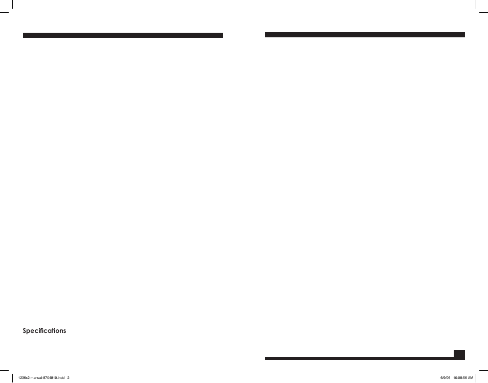 Fisher M-SCOPE 1236-X2 User Manual | Page 2 / 14