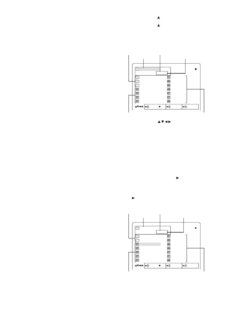 Wiedergabe von mp3-/wma-cds [data, D-17, Über die wiedergabe von mp3-/wma-dateien | Wiedergabe von mp3-/wma-cds | Fisher DC-TS960WL User Manual | Page 58 / 240
