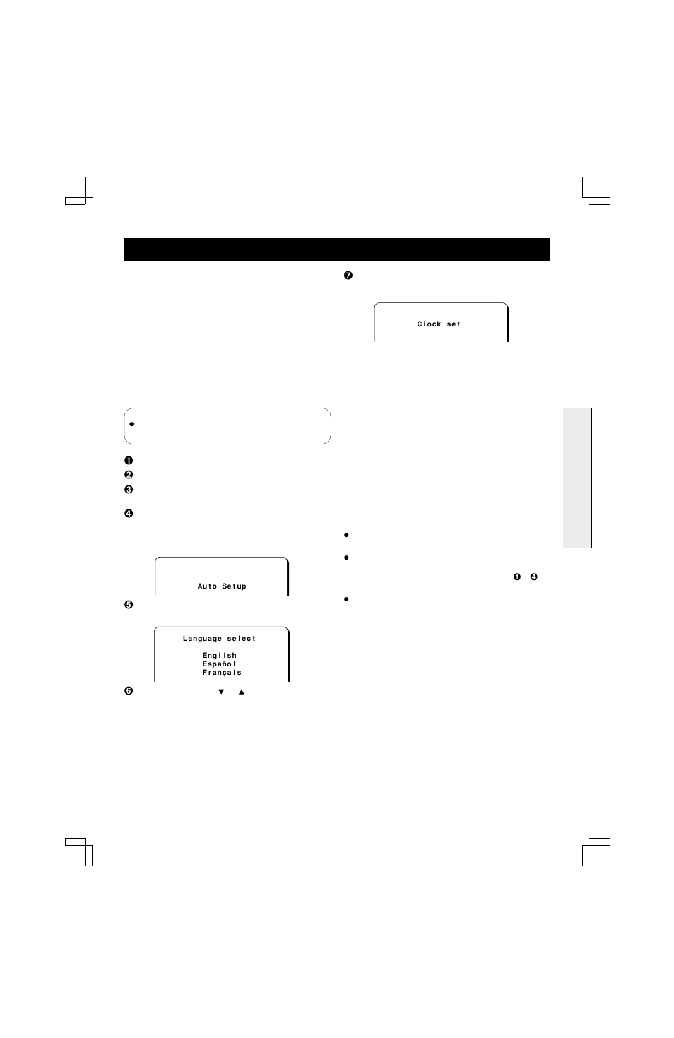 Initial setup | Fisher FVH-E439 User Manual | Page 15 / 40