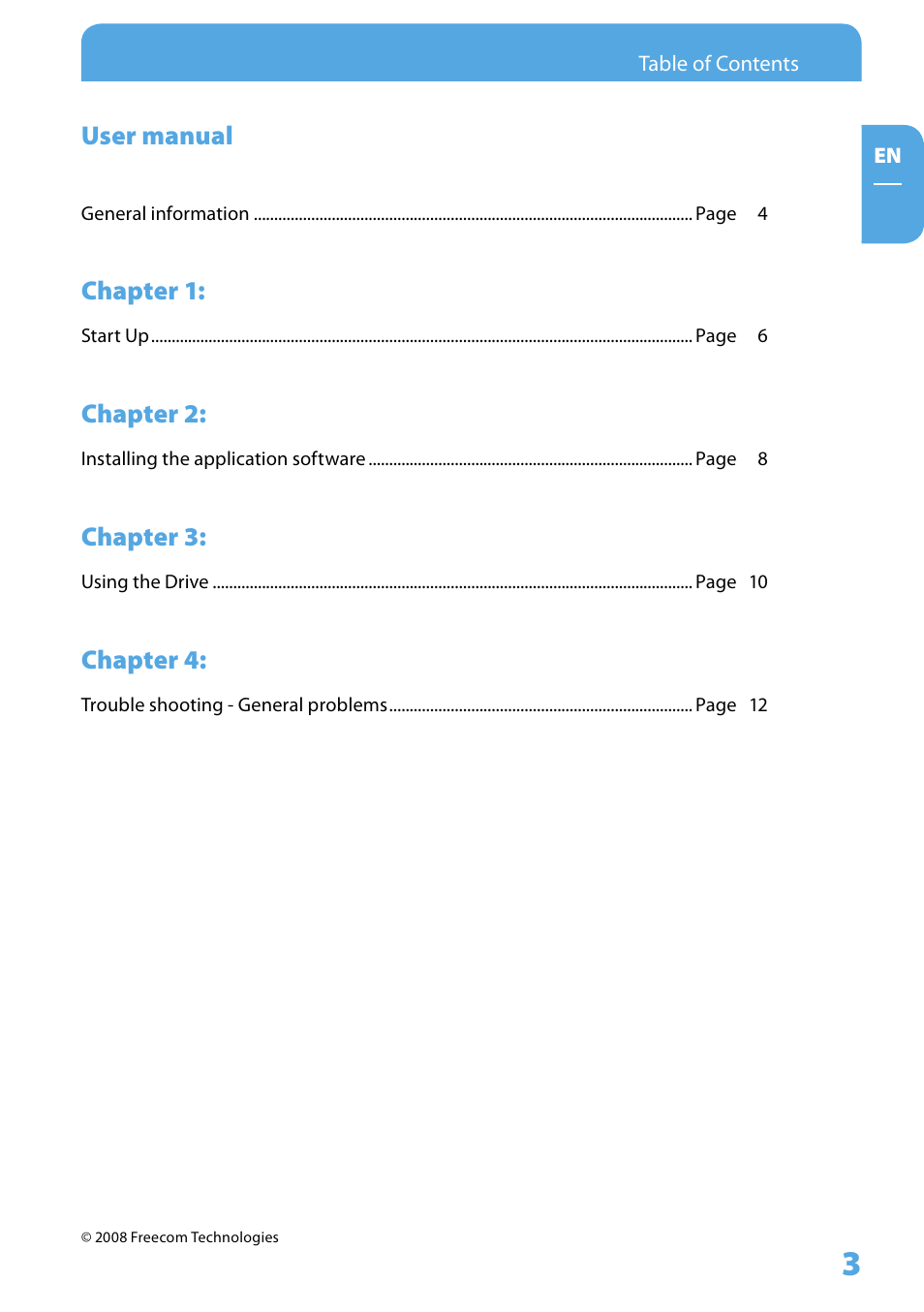 Freecom Technologies Mobile DVD RW Recorder LS PRO User Manual | Page 3 / 13