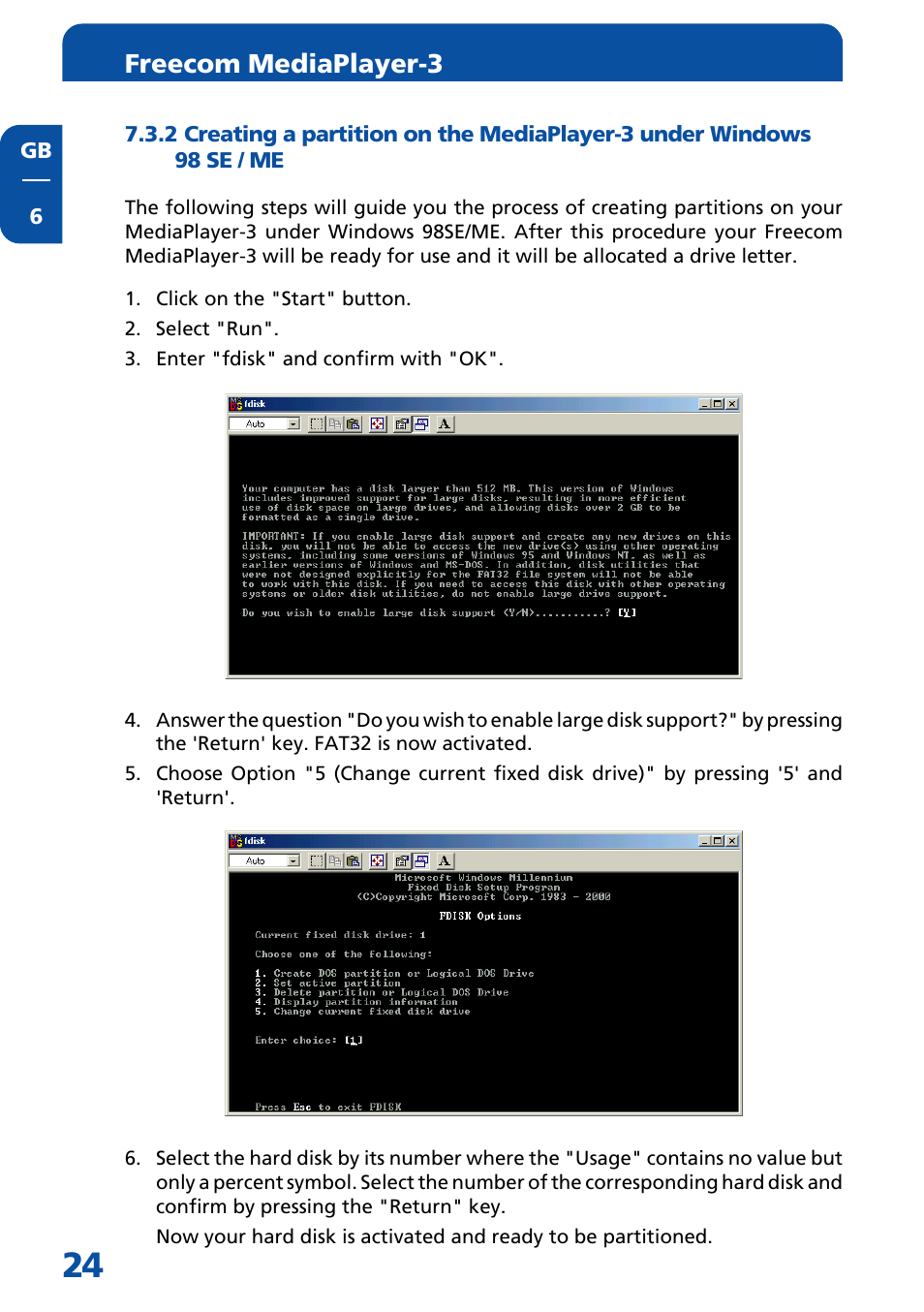 Freecom mediaplayer-3 | Freecom Technologies MediaPlayer3 User Manual | Page 24 / 41