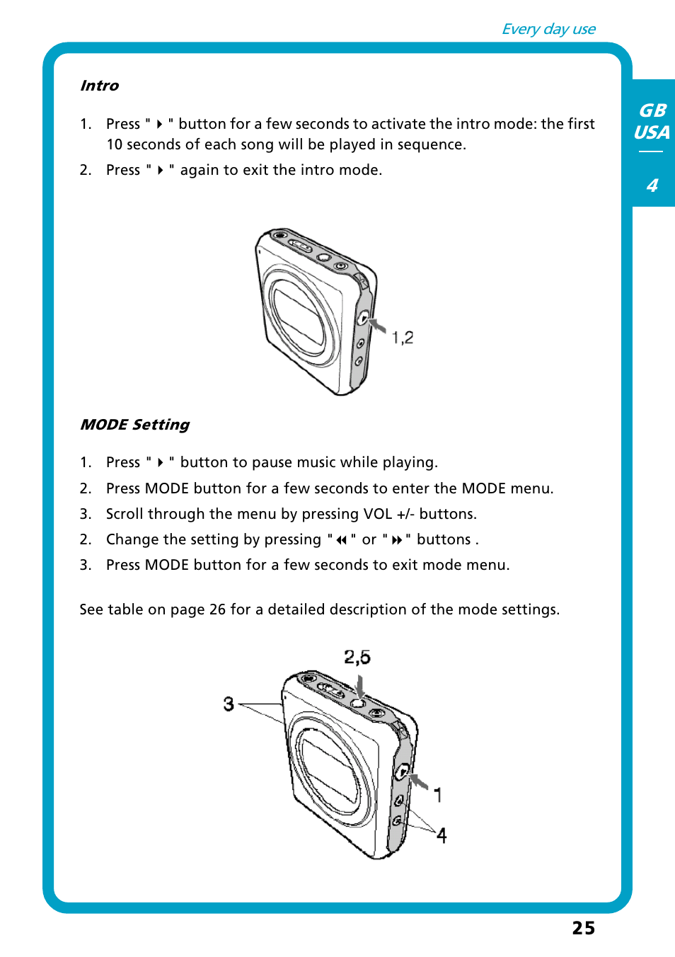 Freecom Technologies Flash MP3 User Manual | Page 25 / 32