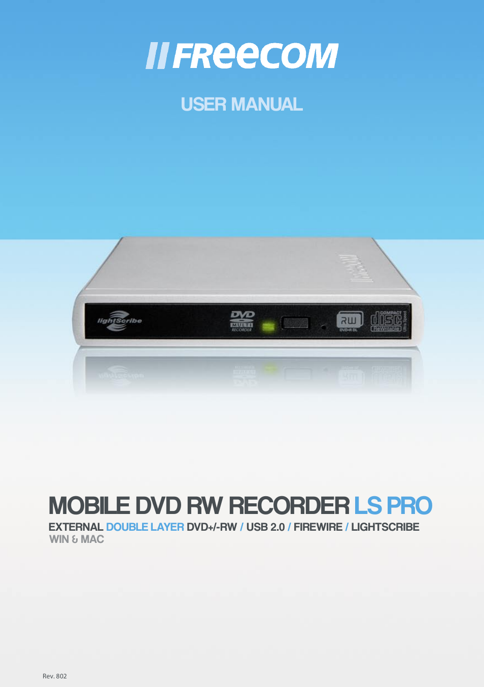 Freecom Technologies LS PRO User Manual | 13 pages