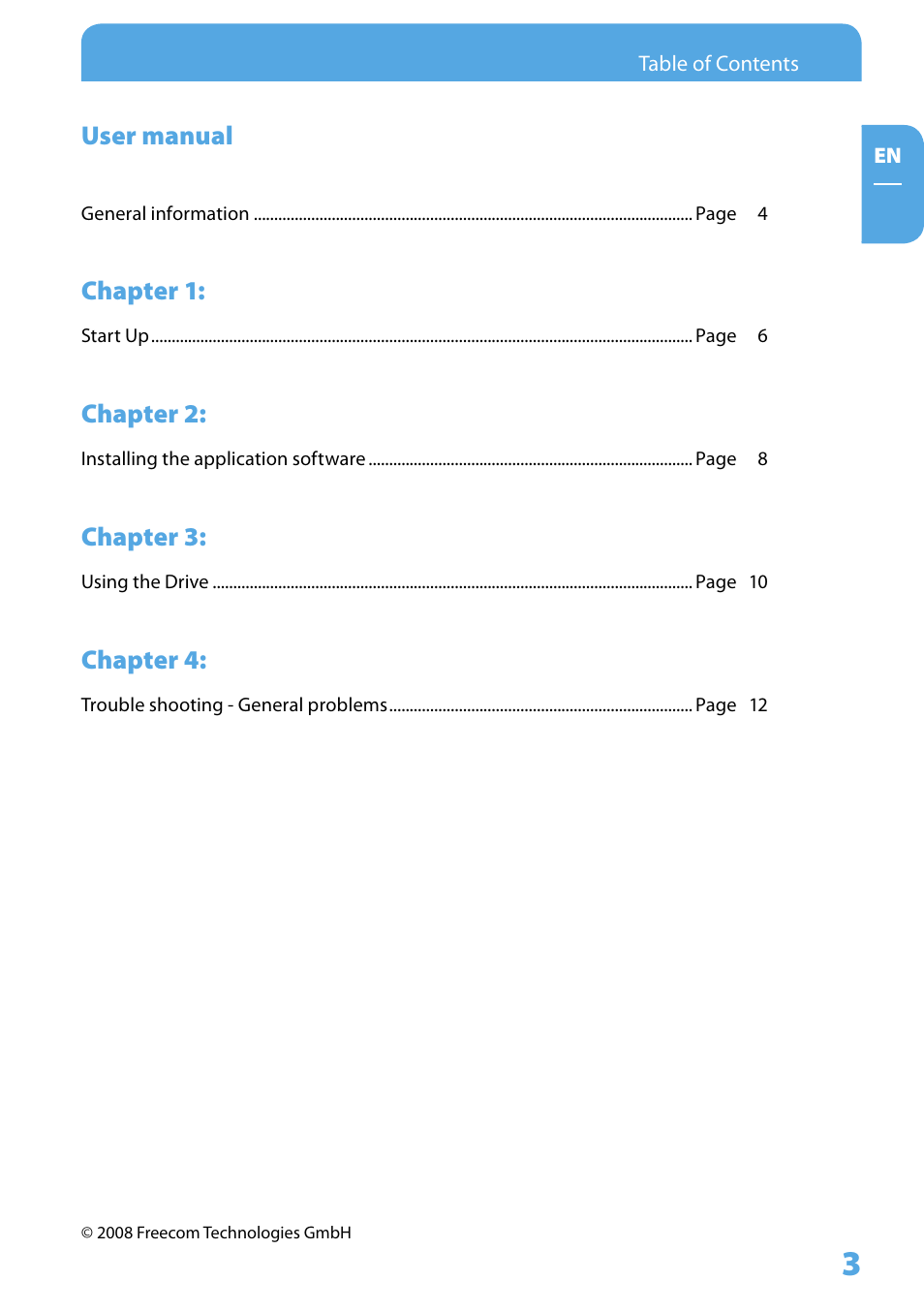 Freecom Technologies LS PRO User Manual | Page 3 / 13