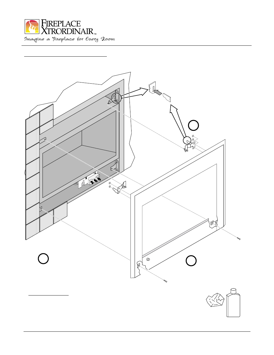 Ab c | FireplaceXtrordinair 95400413 User Manual | Page 4 / 6