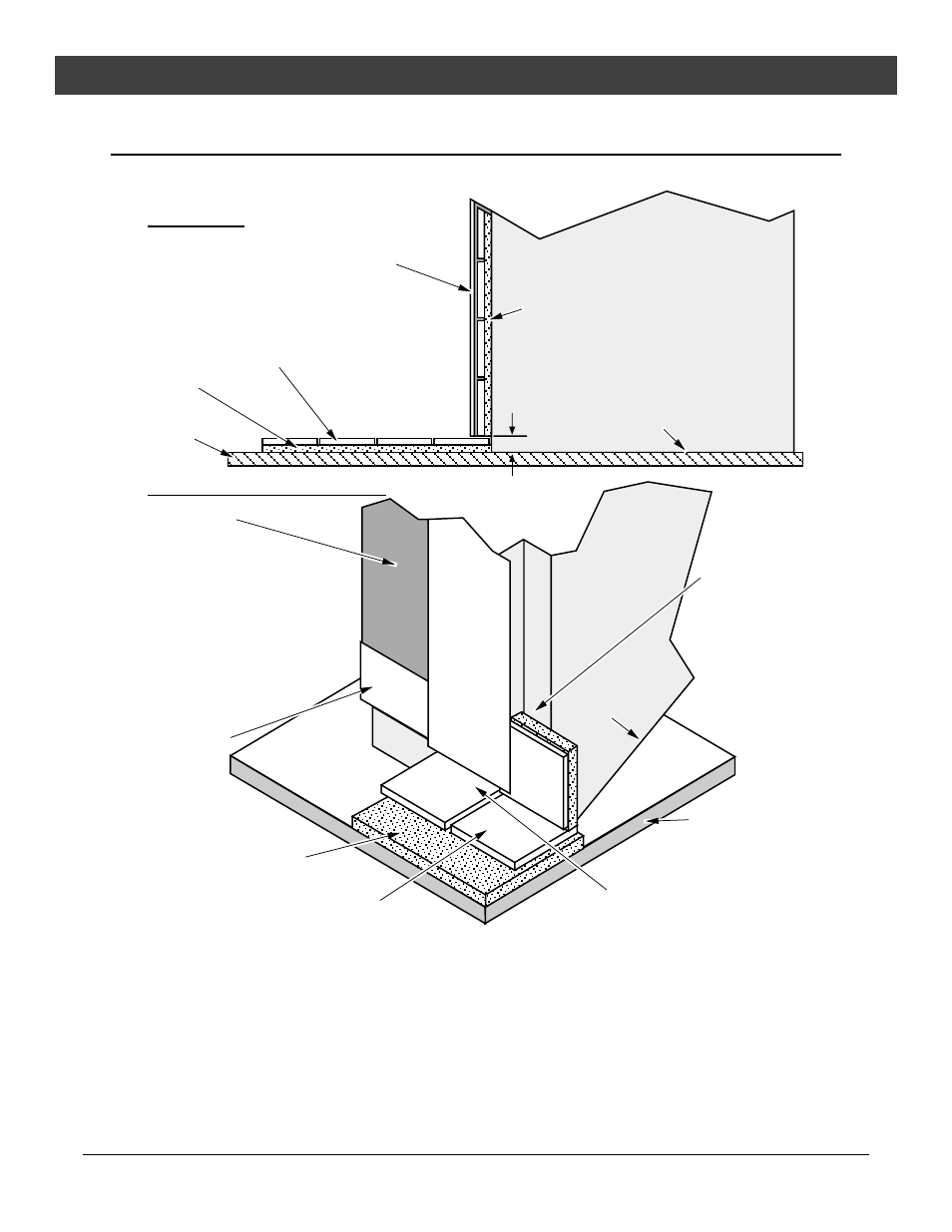 Installation, Facing and hearth examples (continued), Side view three-dimensional view | FireplaceXtrordinair 36 DV EFIII User Manual | Page 15 / 52