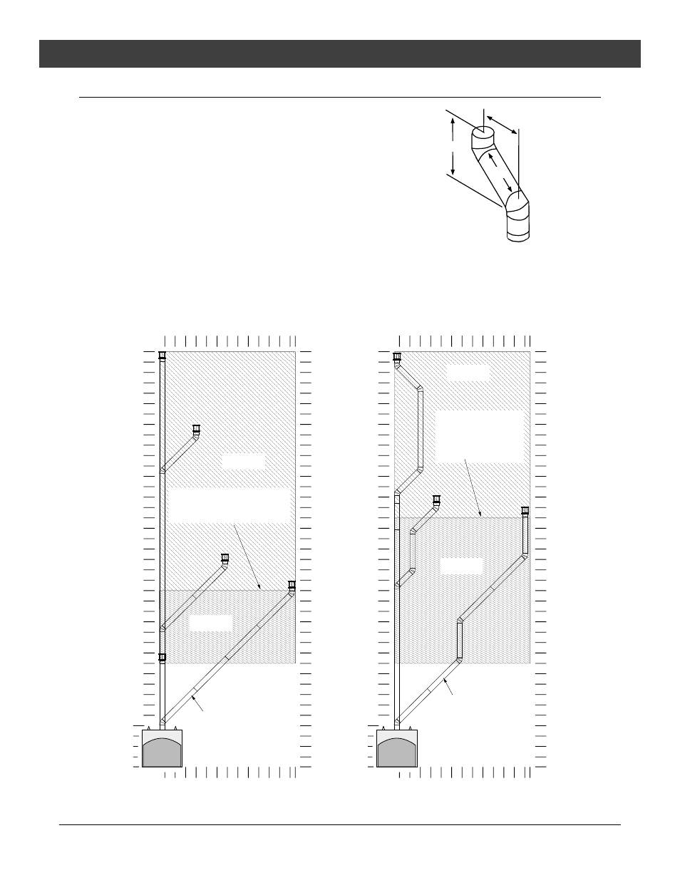 Installation, Four 45° offsets, Zero or two 45° offsets | FireplaceXtrordinair 36 DV EFIII User Manual | Page 20 / 52