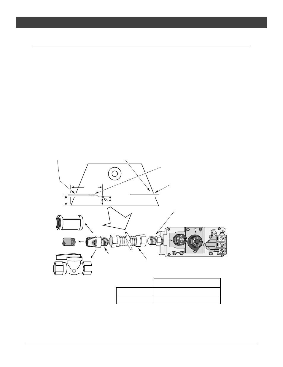Installation, Gas line requirements | FireplaceXtrordinair 36 DV EFIII User Manual | Page 25 / 52