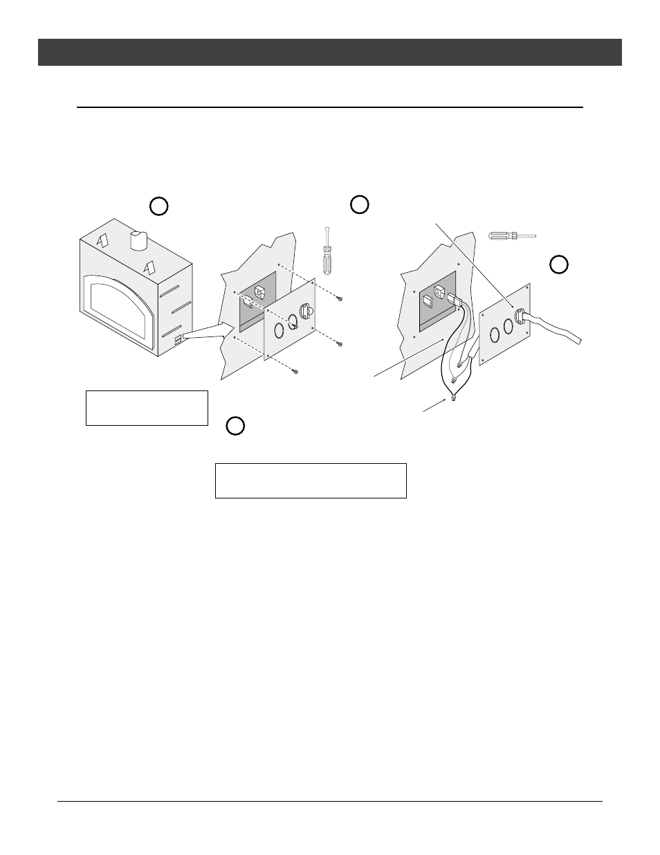 Installation, Electrical connection | FireplaceXtrordinair 36 DV EFIII User Manual | Page 26 / 52