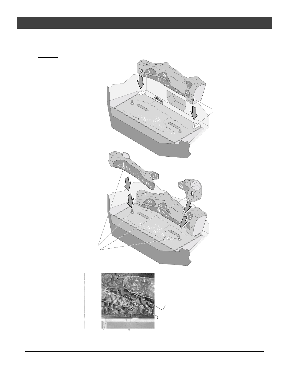 Finalizing the installation, Top view | FireplaceXtrordinair 36 DV EFIII User Manual | Page 29 / 52