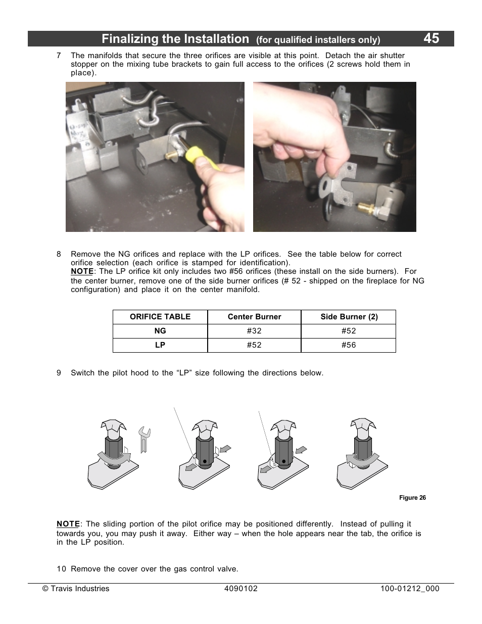 Finalizing the installation | FireplaceXtrordinair Revolution 36CF User Manual | Page 45 / 48