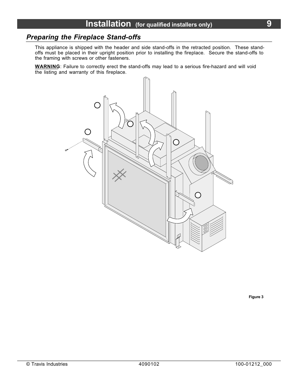 Installation | FireplaceXtrordinair Revolution 36CF User Manual | Page 9 / 48