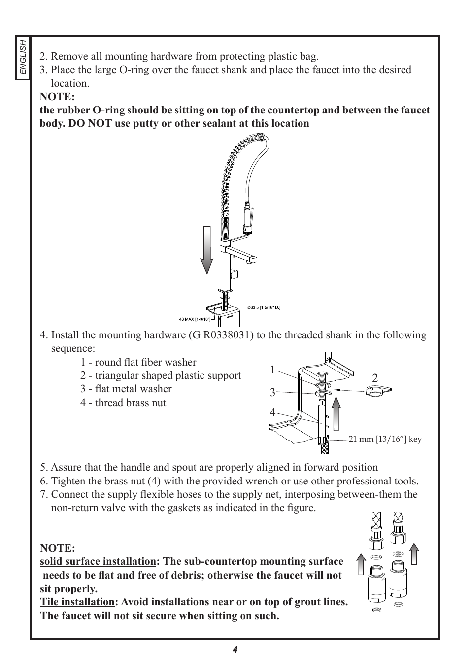 Franke Consumer Products FFPD100 User Manual | Page 4 / 8