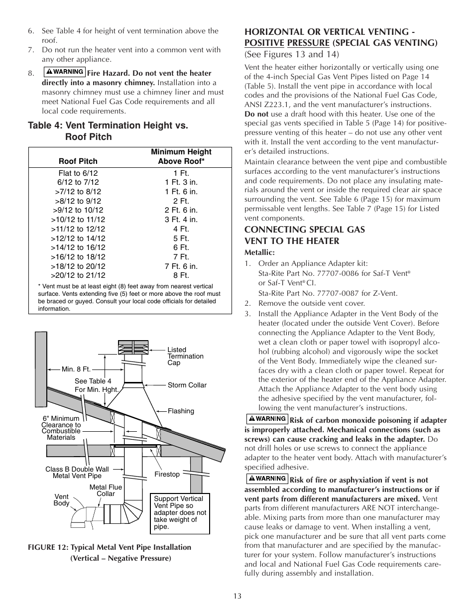 Five Star Sr200na User Manual | Page 13 / 40