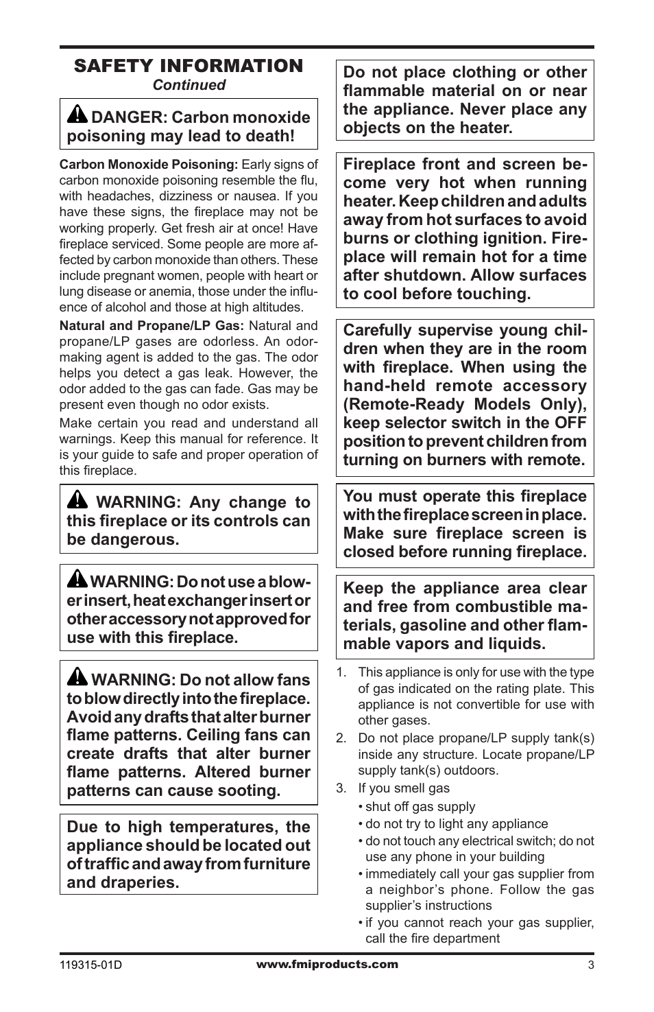 FMI CGMFN User Manual | Page 3 / 36