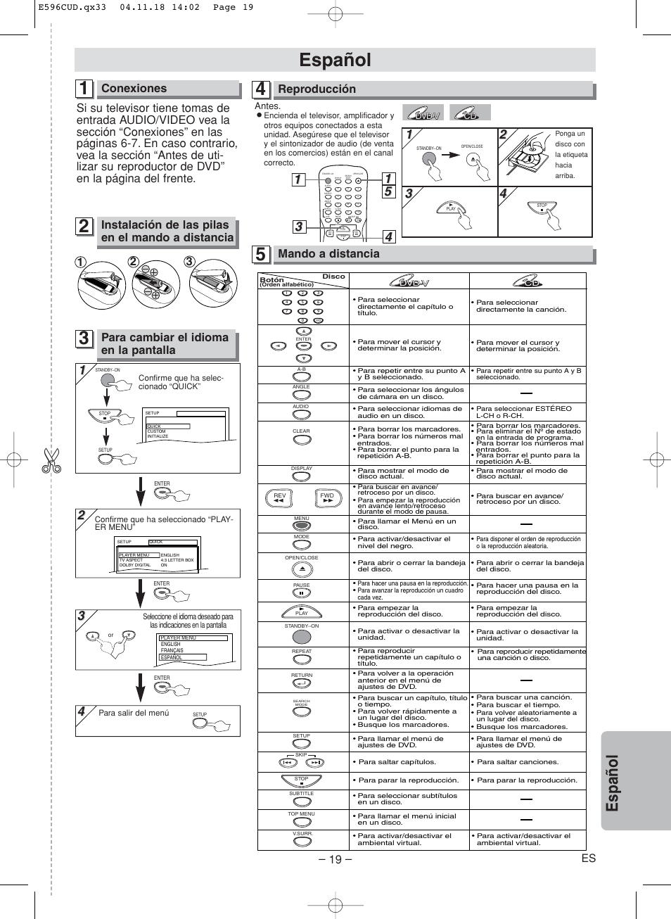 Language list, Specifications, Limited warranty | Inf ormation | FUNAI MWD200E User Manual | Page 18 / 20