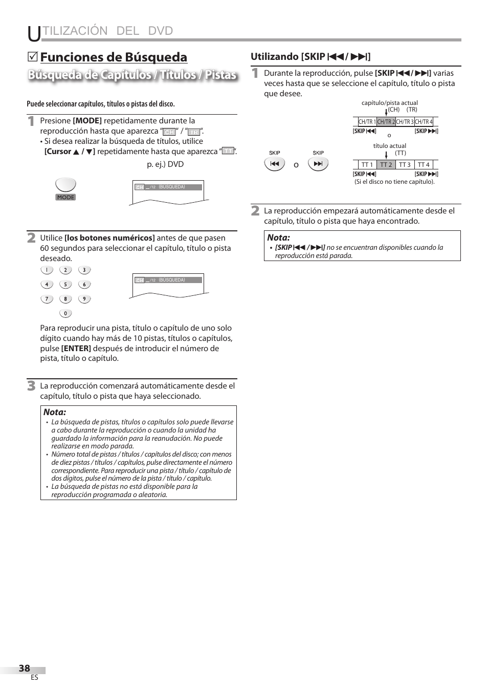 Tilización del dvd | FUNAI Emerson LD195EMX User Manual | Page 146 / 162