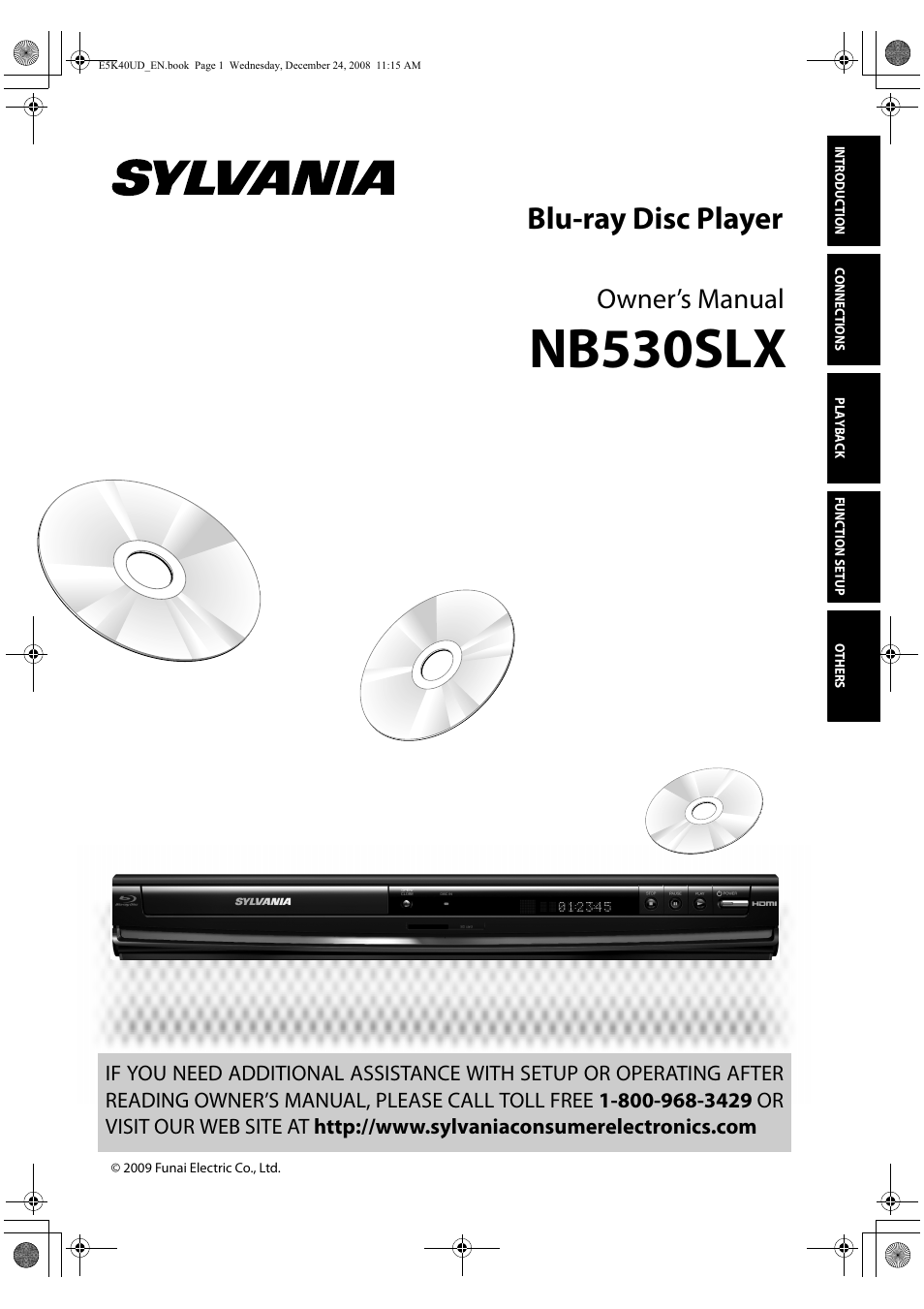 FUNAI Blu-ray NB530SLX User Manual | 150 pages