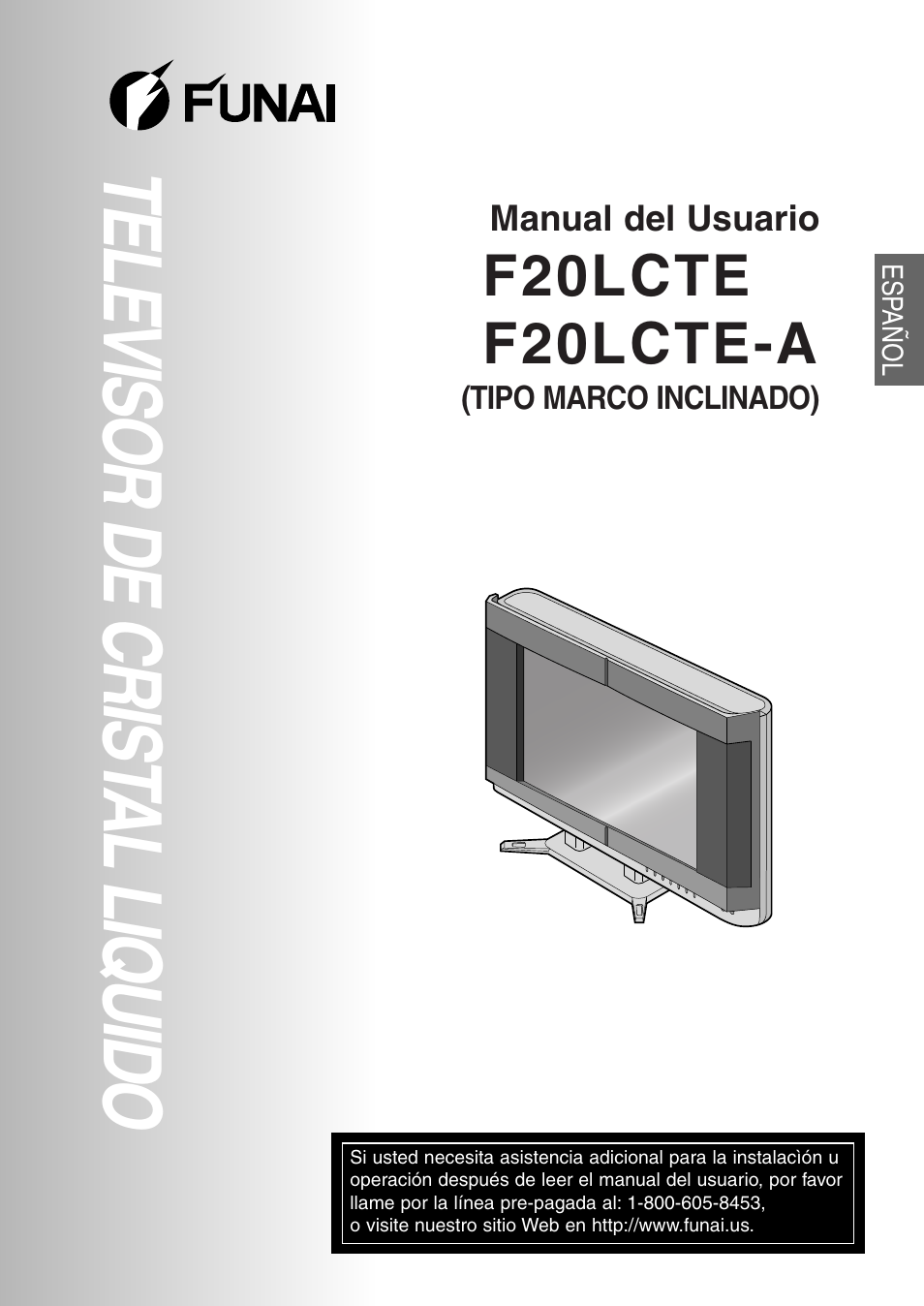 Televisor de crist al liq uido, F20lcte f20lcte-a | FUNAI F20LCTE User Manual | Page 17 / 48