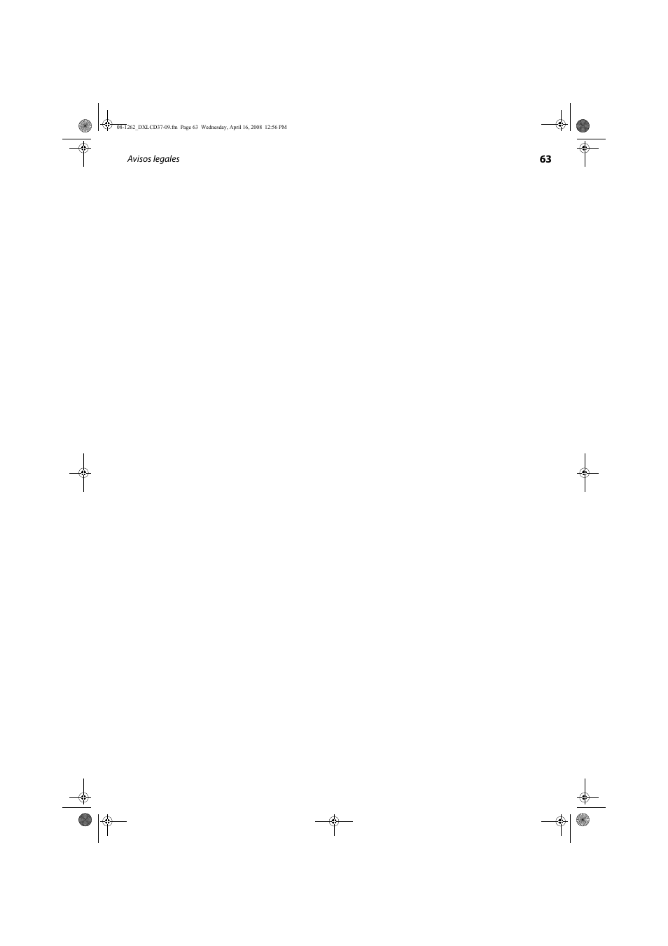 FUNAI DX-LCD37-09 User Manual | Page 63 / 64