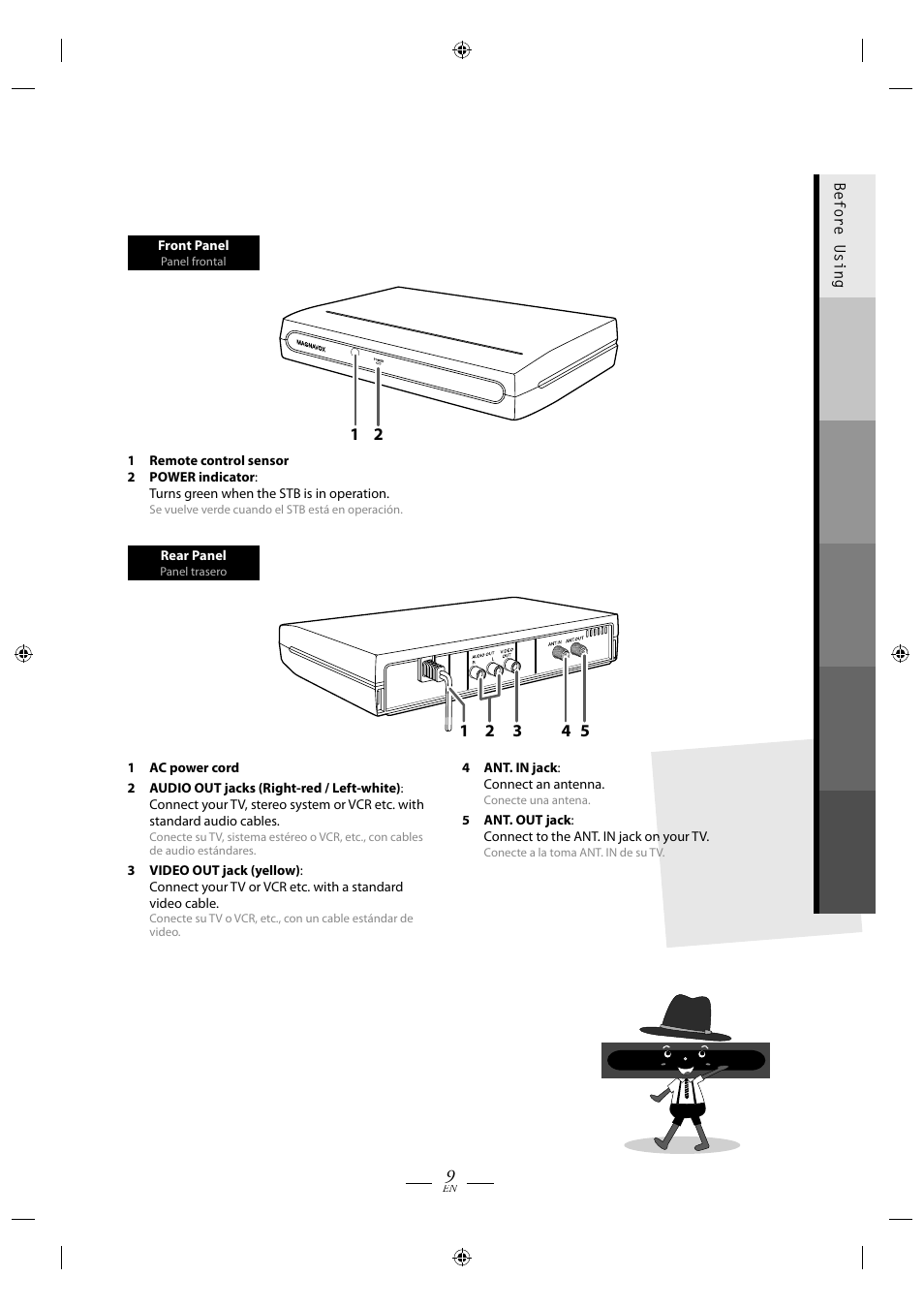 FUNAI TB110MW9 User Manual | Page 9 / 32