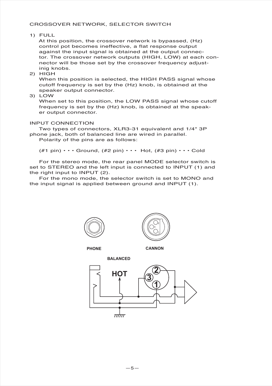 Fostex AP1020 User Manual | Page 7 / 10