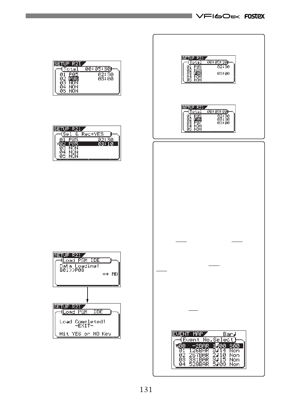 Fostex VF160EX User Manual | Page 131 / 156