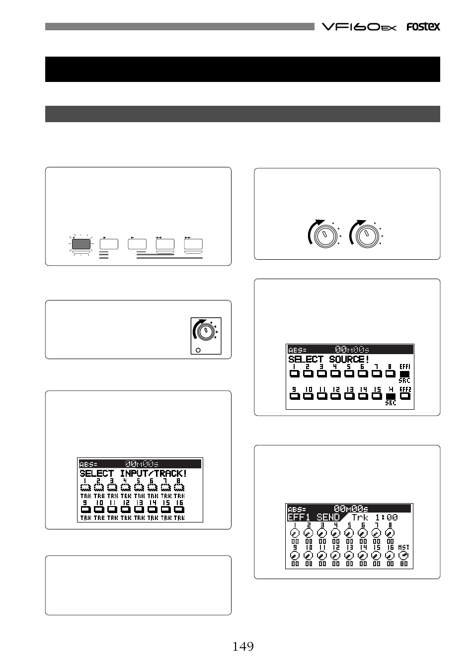 Fostex VF160EX User Manual | Page 149 / 156