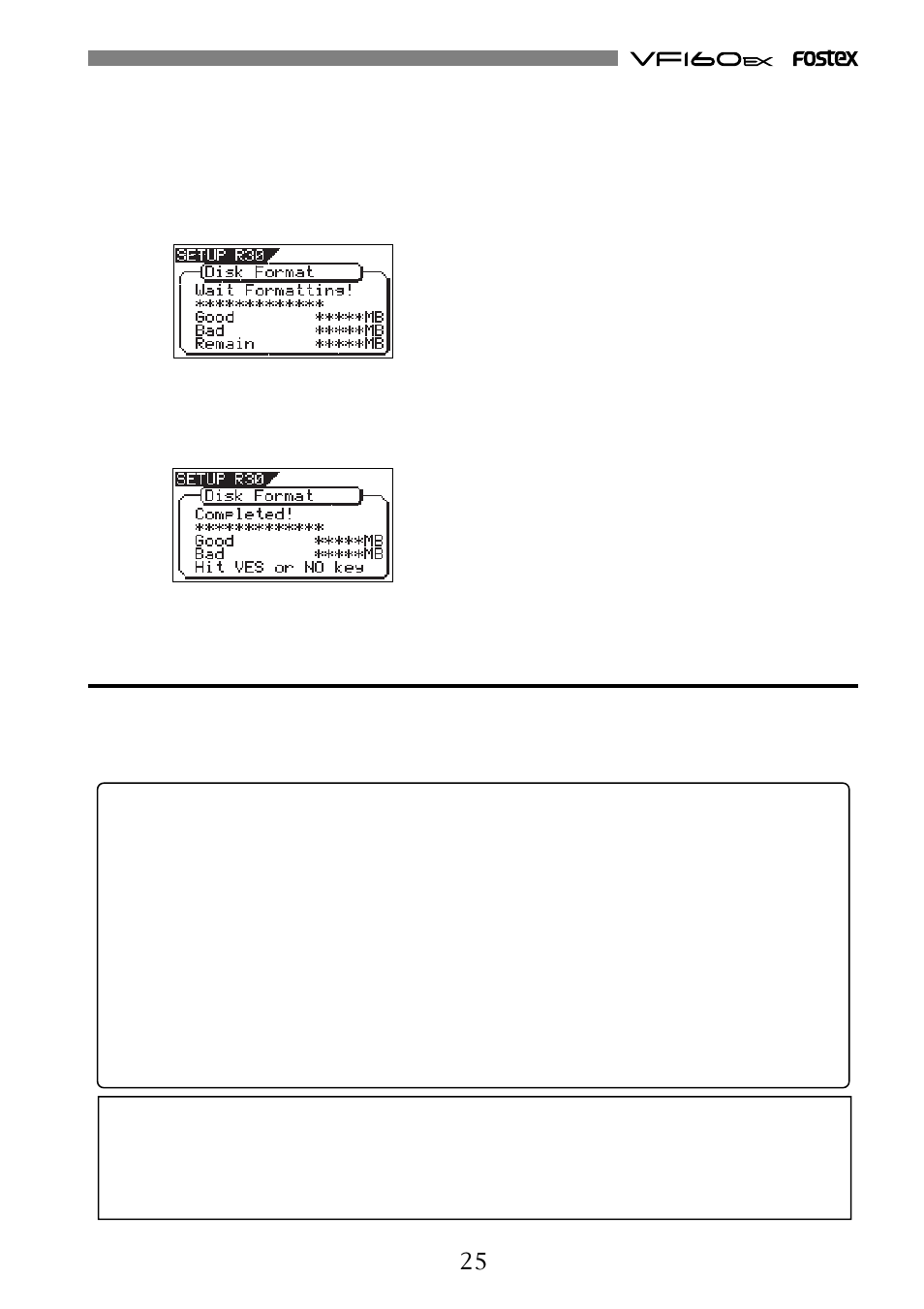 Fostex VF160EX User Manual | Page 25 / 156