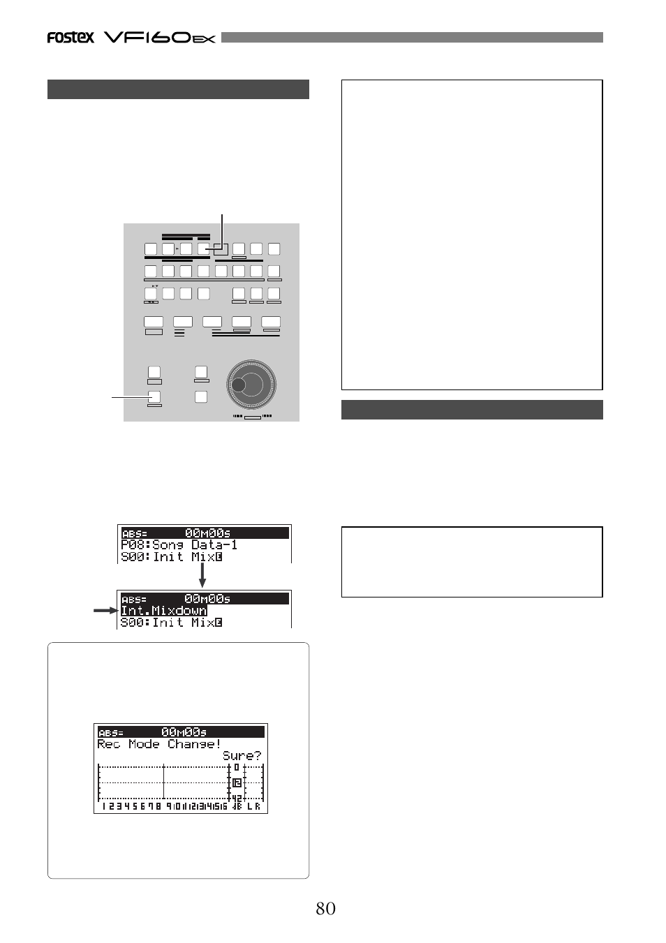 Fostex VF160EX User Manual | Page 80 / 156