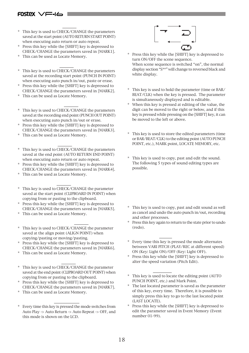 Fostex VF-16 User Manual | Page 18 / 122